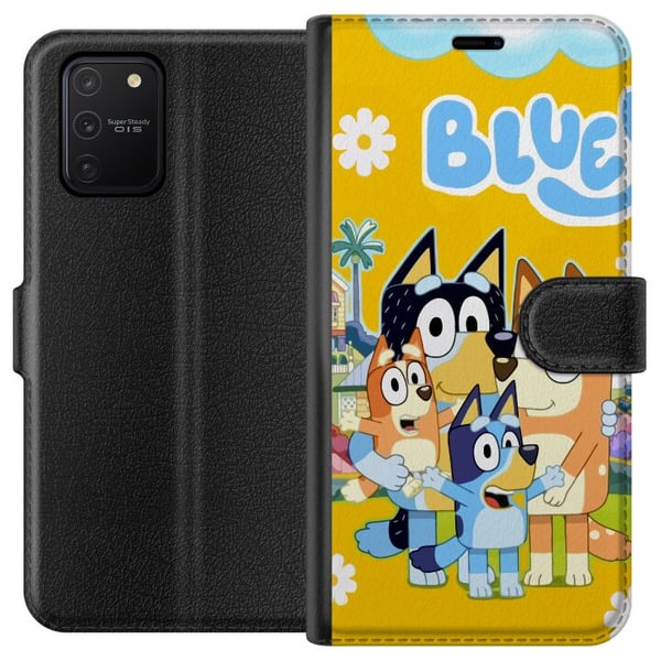 Kompatibelt Lommeboketui til Samsung Galaxy S10 Lite Fargerik familieillustrasjon med lekne hundekarakterer – varm barneposter perfekt for barnerom o Kompatibelt Lommeboketui til Samsung Galaxy S10 Lite Fargerik familieillustrasjon med lekne hundekarakterer – varm barneposter perfekt for barnerom o