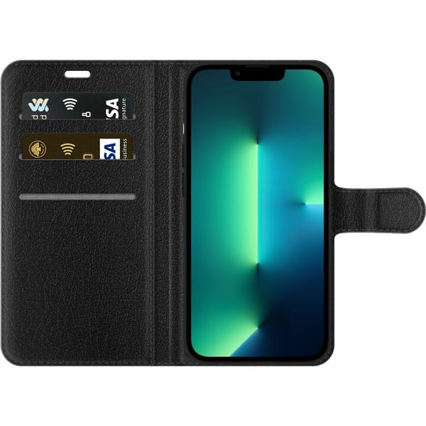 Kompatibelt Plånboksfodral till Apple iPhone 13 Pro Kylian Mbappé Real Madrid Frankrike La Ligas ledande målskytt snabb anfallare med explosivitet oc