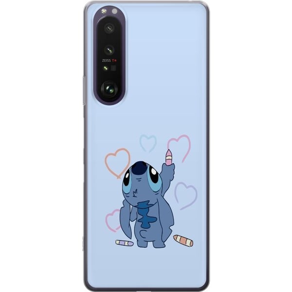 Kompatibel Mobilcover til Sony Xperia 1 III Stitch Hjerter