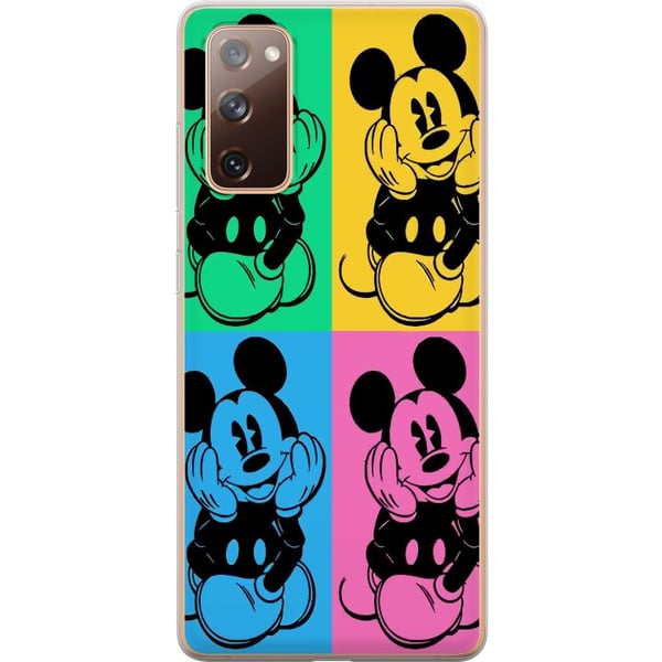 Kompatibelt Mobildeksel til Samsung Galaxy S20 FE Disney Mikke Mus plakat popkunst fargerik tegnefilm retroserie Andy Warhol-stil klassisk figurkunst Kompatibelt Mobildeksel til Samsung Galaxy S20 FE Disney Mikke Mus plakat popkunst fargerik tegnefilm retroserie Andy Warhol-stil klassisk figurkunst