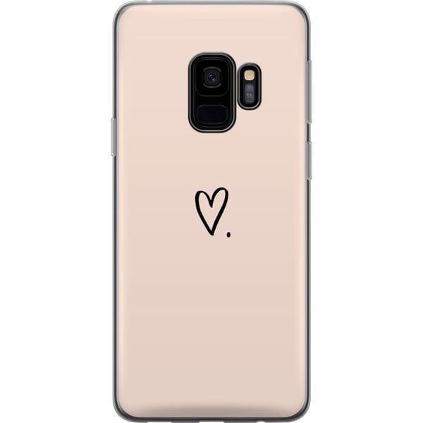 Kompatibelt Mobilskal till Samsung Galaxy S9 Hjärta Kompatibelt Mobilskal till Samsung Galaxy S9 Hjärta