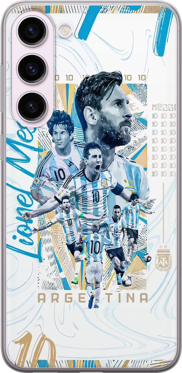 Kompatibelt Mobildeksel til Samsung Galaxy S23+ Lionel Messi