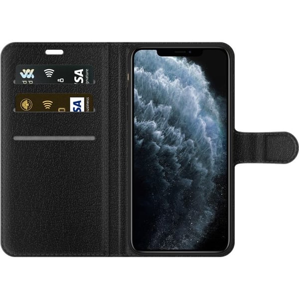Kompatibel Tegnebogsetui til Apple iPhone 11 Pro Max Blomster
