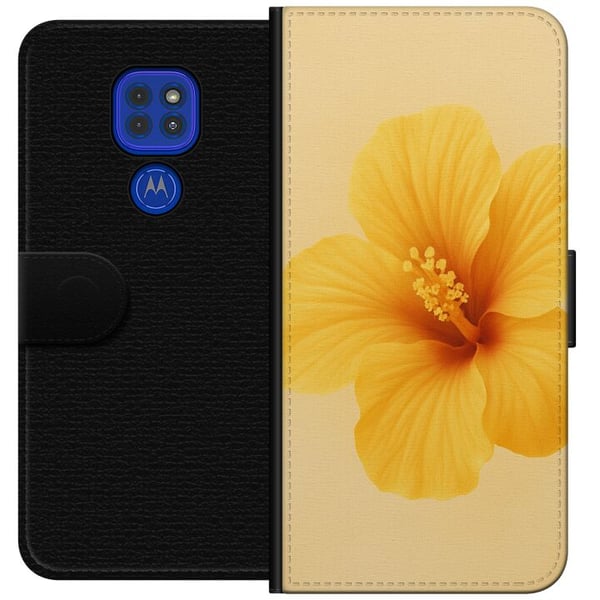 Kompatibel Tegnebogsetui til Motorola Moto G9 Play Lemon Zing
