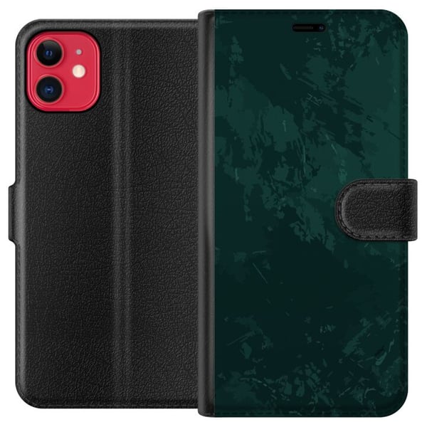 Kompatibelt Plånboksfodral till Apple iPhone 11 Emerald Echo Kompatibelt Plånboksfodral till Apple iPhone 11 Emerald Echo