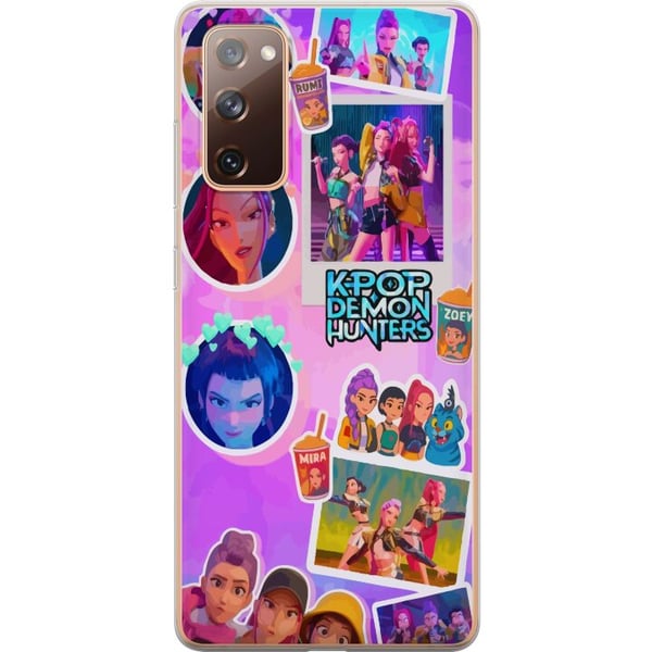 Kompatibel Mobilcover til Samsung Galaxy S20 FE KPop Demon Hunters kawaii samlerfigur