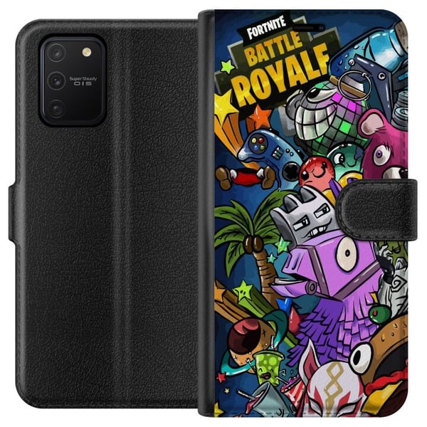 Kompatibelt Lommeboketui til Samsung Galaxy S10 Lite Minecraft Kompatibelt Lommeboketui til Samsung Galaxy S10 Lite Minecraft