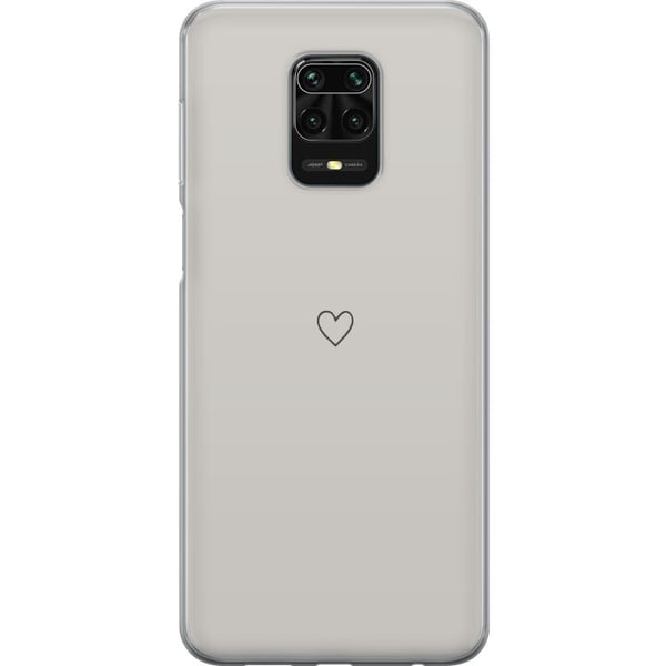 Kompatibel Mobilcover til Xiaomi Redmi Note 9S Lille Hjerte