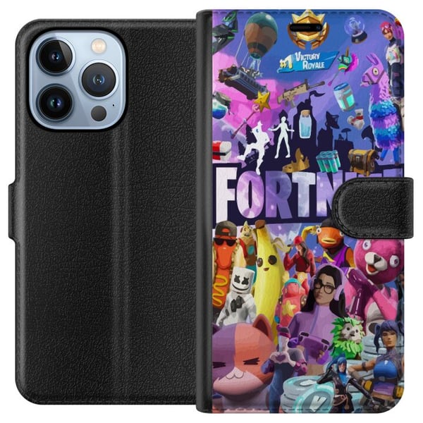 Kompatibelt Plånboksfodral till Apple iPhone 13 Pro Fortnite Kompatibelt Plånboksfodral till Apple iPhone 13 Pro Fortnite