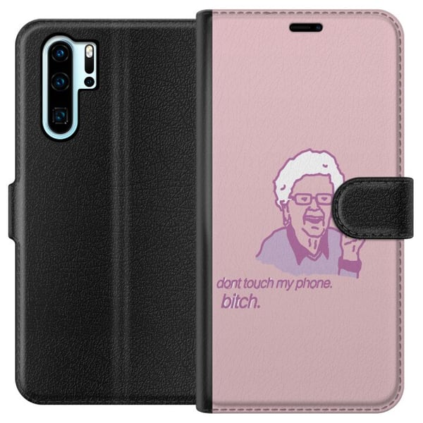 Yhteensopiva Lompakkokotelo Huawei P30 Pro Älä koske puhelimeeni
