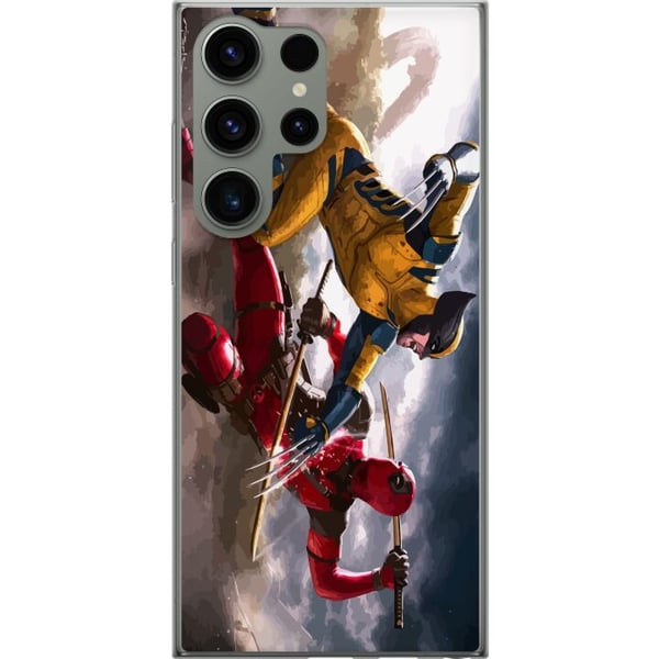 Kompatibel Mobilcover til Samsung Galaxy S23 Ultra Wolverine Deadpool Kompatibel Mobilcover til Samsung Galaxy S23 Ultra Wolverine Deadpool