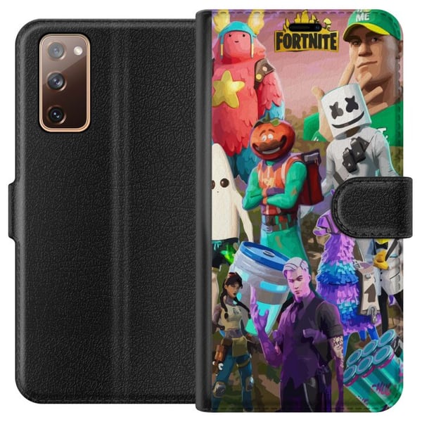 Kompatibelt Lommeboketui til Samsung Galaxy S20 FE Fortnite