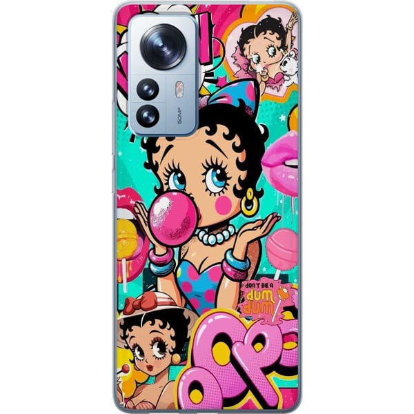 Kompatibelt Mobilskal till Xiaomi 12 Pro Betty Boop