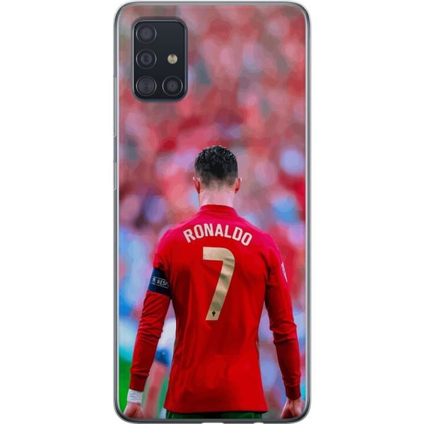 Kompatibelt Mobildeksel til Samsung Galaxy A51 Ronaldo Kompatibelt Mobildeksel til Samsung Galaxy A51 Ronaldo
