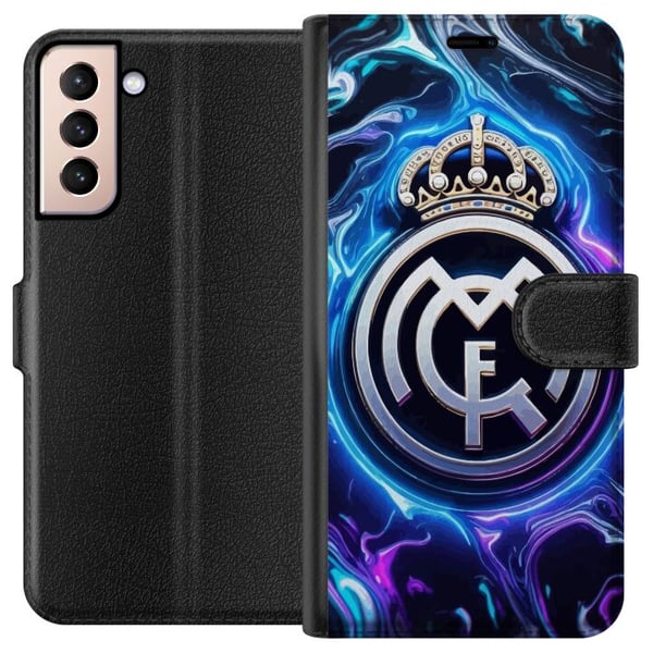 Yhteensopiva Lompakkokotelo Samsung Galaxy S21 Real Madrid
