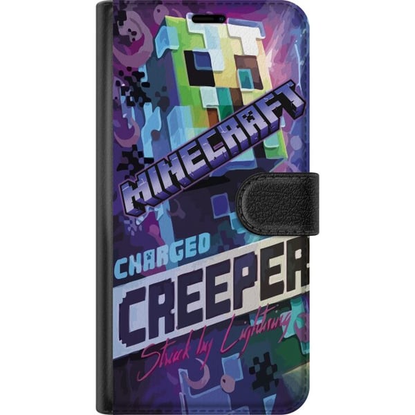 Kompatibelt Plånboksfodral till Apple iPhone 13 mini Minecraft