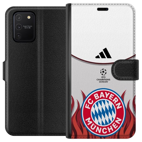 Kompatibelt Lommeboketui til Samsung Galaxy S10 Lite FC Bayern München fotballklubb Kompatibelt Lommeboketui til Samsung Galaxy S10 Lite FC Bayern München fotballklubb