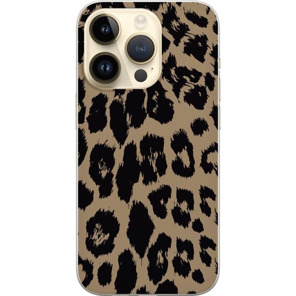 Kompatibelt Mobilskal till Apple iPhone 14 Pro Leopard