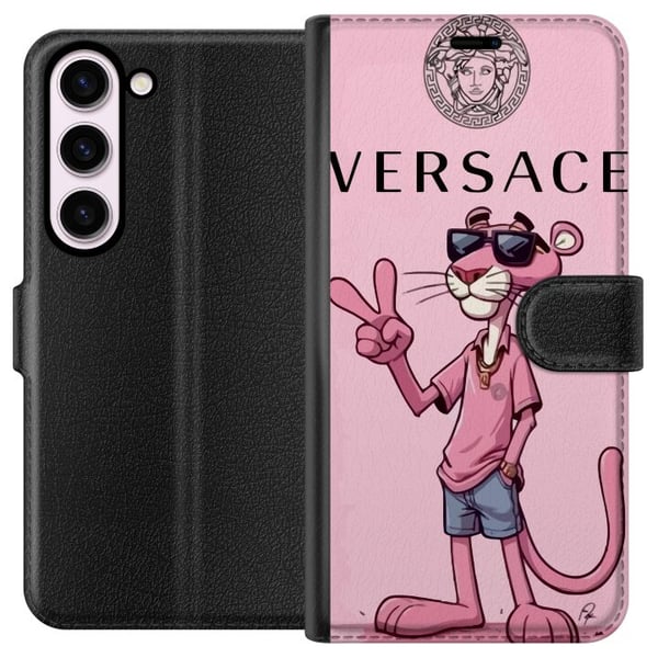 Kompatibel Tegnebogsetui til Samsung Galaxy S23 Pink Panter Mærke Kompatibel Tegnebogsetui til Samsung Galaxy S23 Pink Panter Mærke
