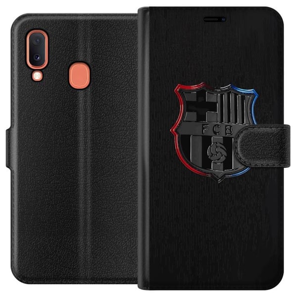 Kompatibelt Plånboksfodral till Samsung Galaxy A20e FCB Kompatibelt Plånboksfodral till Samsung Galaxy A20e FCB