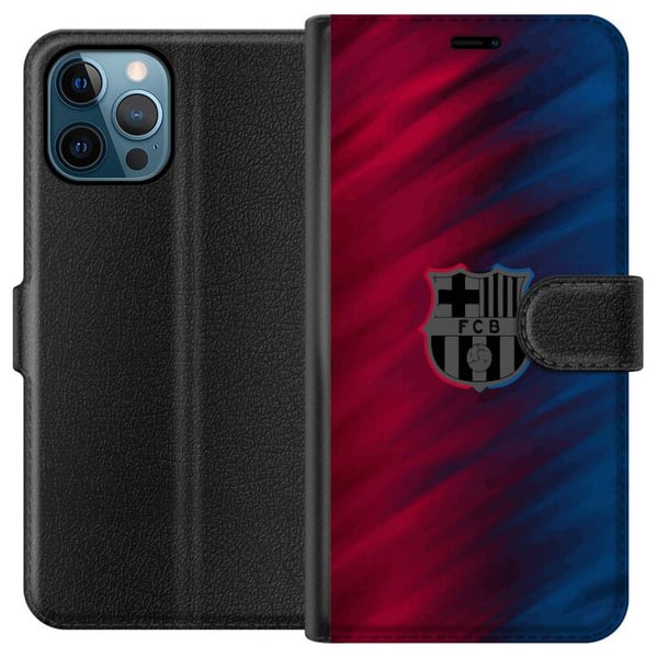 Kompatibel Tegnebogsetui til Apple iPhone 12 Pro Max FC Barcelona