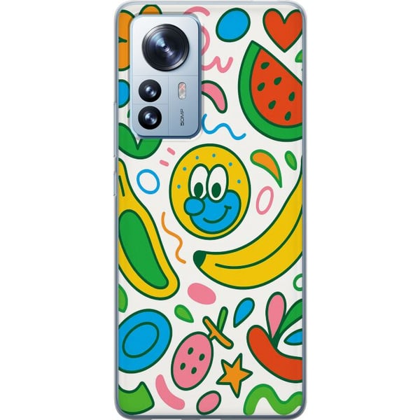 Kompatibelt Mobilskal till Xiaomi 12 Pro Butterfly Veil