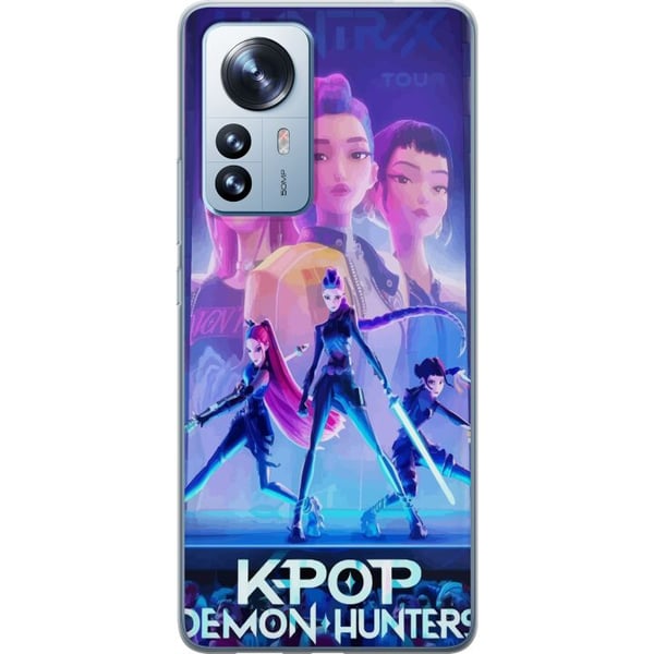 Kompatibelt Mobilskal till Xiaomi 12 Pro Docka KPop Demon Hunters anime karaktär