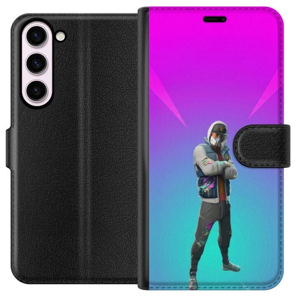 Kompatibel Tegnebogsetui til Samsung Galaxy S23+ sort ridder fortnite Kompatibel Tegnebogsetui til Samsung Galaxy S23+ sort ridder fortnite