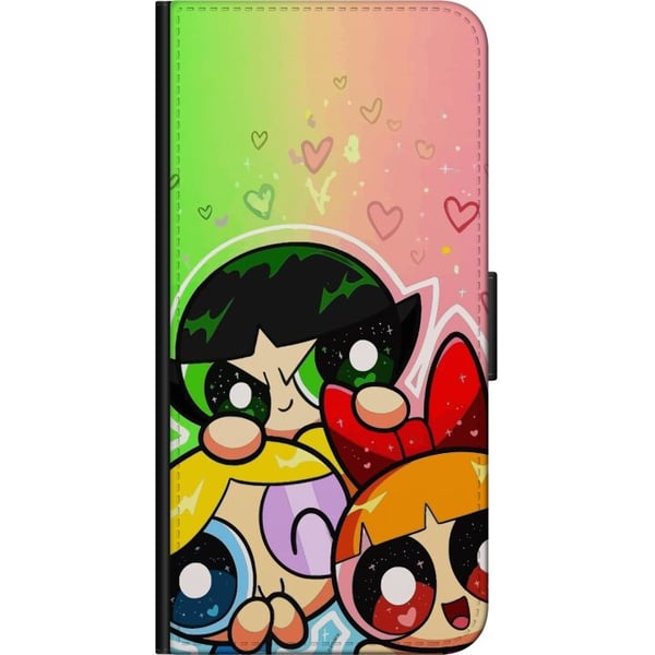 Kompatibel Tegnebogsetui til Motorola Moto G9 Play Powerpuff Pigerne – tegnede superhelte