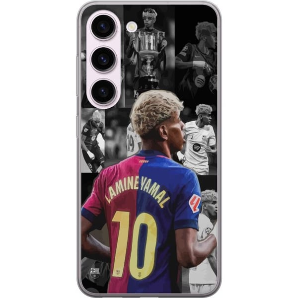 Kompatibel Mobilcover til Samsung Galaxy S23 FCB Yamal Barcelona fremtidens fodboldstjerne Kompatibel Mobilcover til Samsung Galaxy S23 FCB Yamal Barcelona fremtidens fodboldstjerne