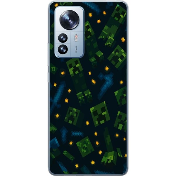 Kompatibel Mobilcover til Xiaomi 12 Pro Minecraft Dungeons Mob