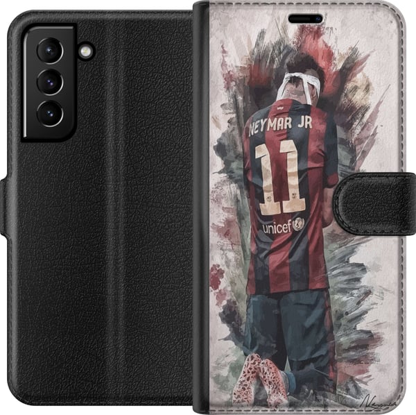 Yhteensopiva Lompakkokotelo Samsung Galaxy S21+ 5G Neymar