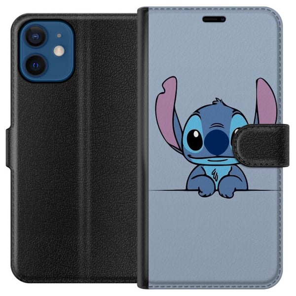 Yhteensopiva Lompakkokotelo Apple iPhone 12 mini Lilo & Stitch Yhteensopiva Lompakkokotelo Apple iPhone 12 mini Lilo & Stitch