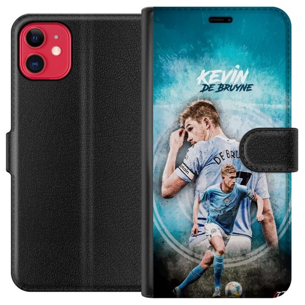 Kompatibelt Plånboksfodral till Apple iPhone 11 Kevin De Bruyne Napoli Belgien fotboll spelmotor snabb beslutsförmåga skicklig passare och kreativ le Kompatibelt Plånboksfodral till Apple iPhone 11 Kevin De Bruyne Napoli Belgien fotboll spelmotor snabb beslutsförmåga skicklig passare och kreativ le