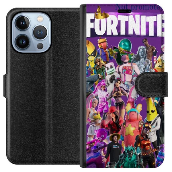 Kompatibelt Lommeboketui til Apple iPhone 13 Pro Fortnite Kompatibelt Lommeboketui til Apple iPhone 13 Pro Fortnite