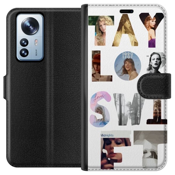 Kompatibelt Plånboksfodral till Xiaomi 12 Pro Taylor Swift