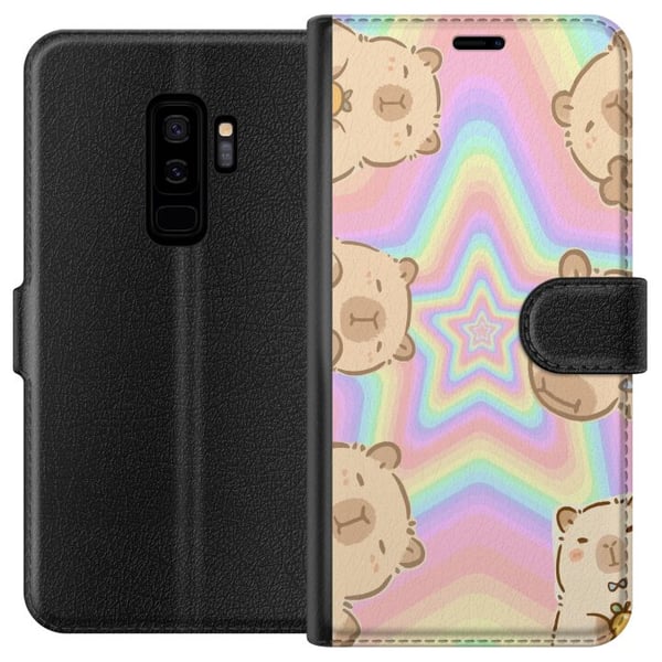 Kompatibelt Plånboksfodral till Samsung Galaxy S9+ Kawaii Capybara Galaxy Söt Anime Djur Rymdmotiv Kawaii Trend Present TikTok Design Kompatibelt Plånboksfodral till Samsung Galaxy S9+ Kawaii Capybara Galaxy Söt Anime Djur Rymdmotiv Kawaii Trend Present TikTok Design