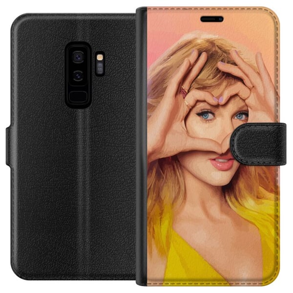 Kompatibelt Plånboksfodral till Samsung Galaxy S9+ Taylor Swift Kompatibelt Plånboksfodral till Samsung Galaxy S9+ Taylor Swift