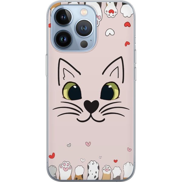 Yhteensopiva Puhelinkuori Apple iPhone 13 Pro Mjooo Katt Yhteensopiva Puhelinkuori Apple iPhone 13 Pro Mjooo Katt