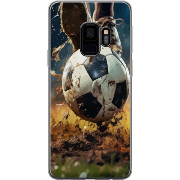 Kompatibel Mobilcover til Samsung Galaxy S9 Fodbold Kompatibel Mobilcover til Samsung Galaxy S9 Fodbold