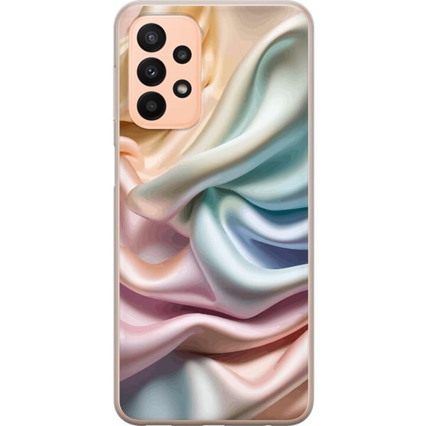Yhteensopiva Puhelinkuori Samsung Galaxy A23 Silkki
