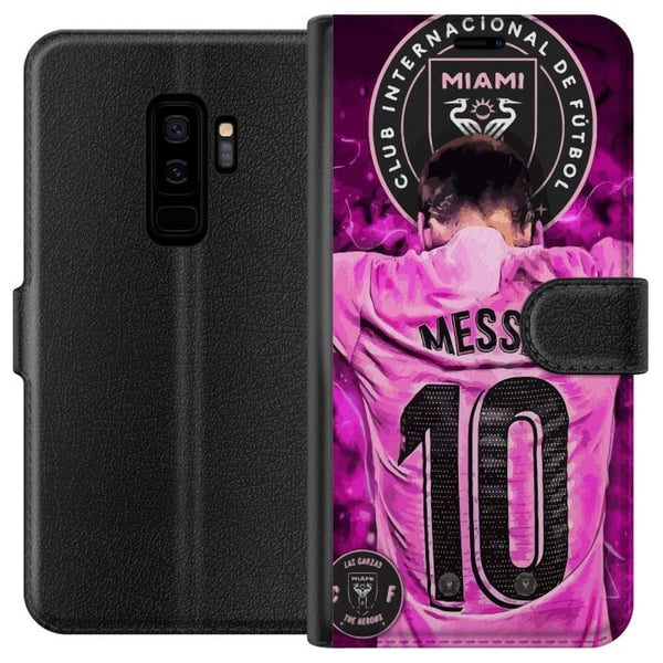 Yhteensopiva Lompakkokotelo Samsung Galaxy S9+ Messi Yhteensopiva Lompakkokotelo Samsung Galaxy S9+ Messi
