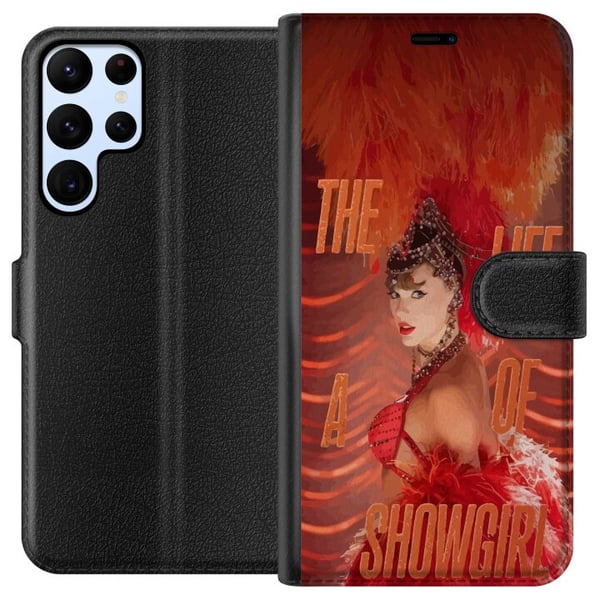 Yhteensopiva Lompakkokotelo Samsung Galaxy S22 Ultra 5G Taylor Swift The Life of a Showgirl – Live-esitys Popdiivan hetki