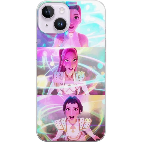 Kompatibelt Mobilskal till Apple iPhone 14 KPop Demon Hunters samlardocka limited ed. Kompatibelt Mobilskal till Apple iPhone 14 KPop Demon Hunters samlardocka limited ed.