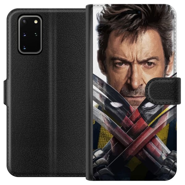 Kompatibelt Plånboksfodral till Samsung Galaxy S20+ Deadpool & Wolverine Kompatibelt Plånboksfodral till Samsung Galaxy S20+ Deadpool & Wolverine