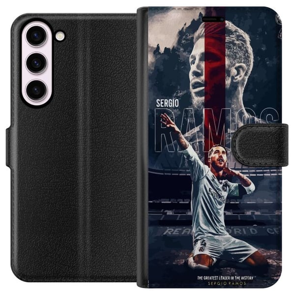 Kompatibelt Lommeboketui til Samsung Galaxy S23+ Ramos Fotballlegenden Motiv Spiller Real Madrid Spania Tilbake Ikonisk Navn Fotballstjerne Sport Kompatibelt Lommeboketui til Samsung Galaxy S23+ Ramos Fotballlegenden Motiv Spiller Real Madrid Spania Tilbake Ikonisk Navn Fotballstjerne Sport