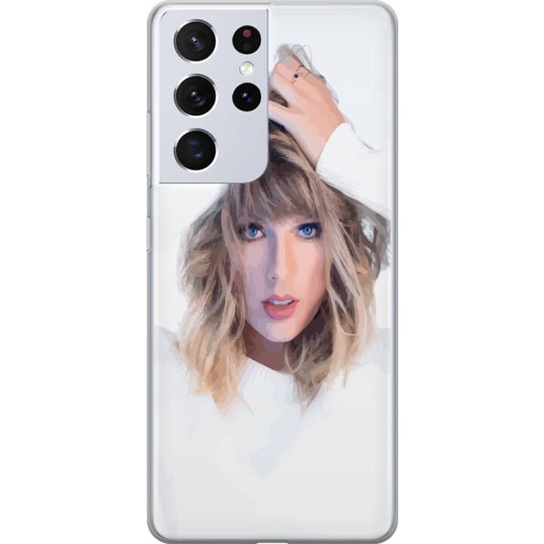 Kompatibelt Mobildeksel til Samsung Galaxy S21 Ultra 5G Taylor Swift Kompatibelt Mobildeksel til Samsung Galaxy S21 Ultra 5G Taylor Swift