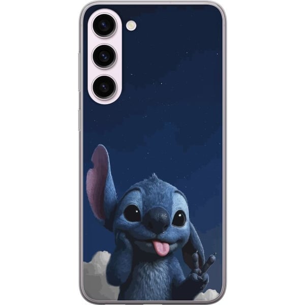 Kompatibel Mobilcover til Samsung Galaxy S23+ Stitch Disney blå alien Lilo og Stitch kawaii-karakter nattehimmel stjernehimmel sød tegnekunst