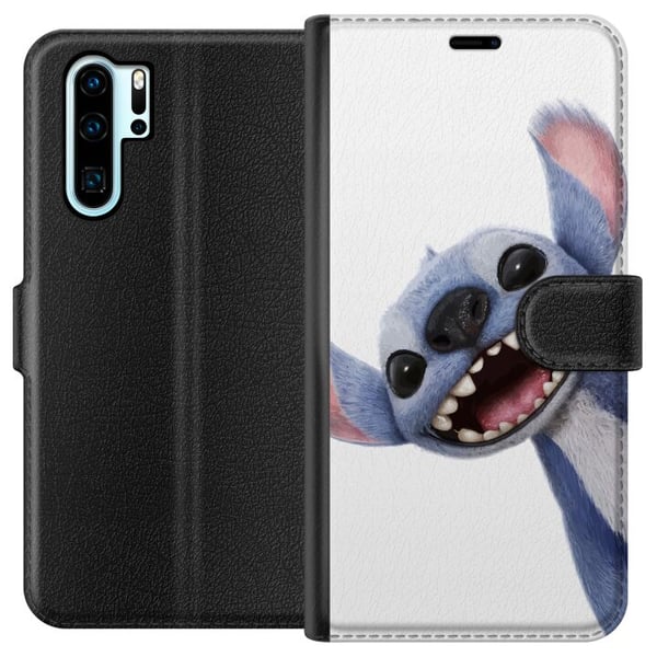 Kompatibel Tegnebogsetui til Huawei P30 Pro Lilo & Stitch