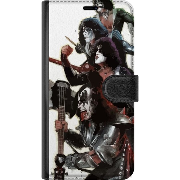 Kompatibel Tegnebogsetui til Apple iPhone 11 Kiss Hardrock Klassisk Rock Band Musik